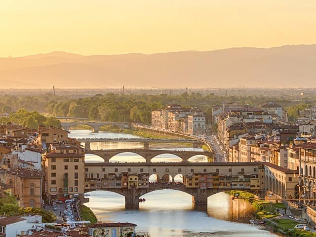 Ponte Vecchio em florenca